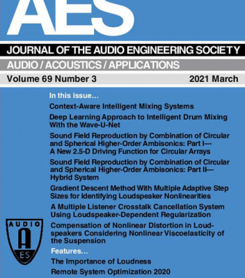 [Journal of Audio Engineering Society] Associate Editor 선정 | 남주한 교수